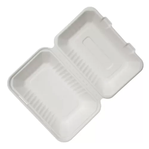 Bagasse Compstable Sugarcane Lunch Box